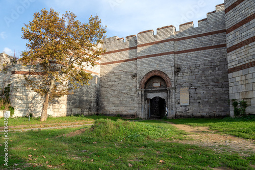 Entrance of the Yedikule Fortress. Istanbul, Turkey.