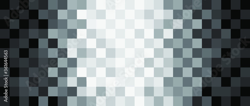 mosaic background of black and white squares