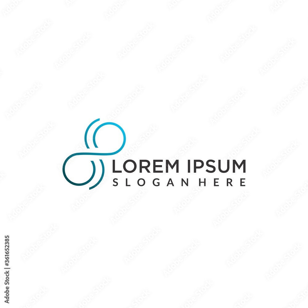 design logo infinite casual for high class fashion and medical pharmachy design logo infinite casual for high class fashion and medical pharmachy