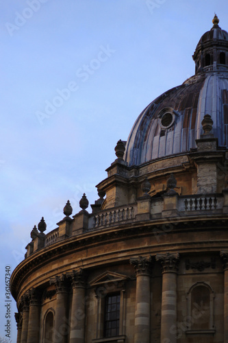 Radcliffe Camera during the evening in Oxford, United Kingdom