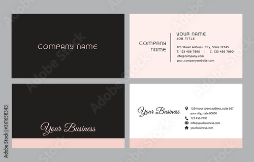 business card design
