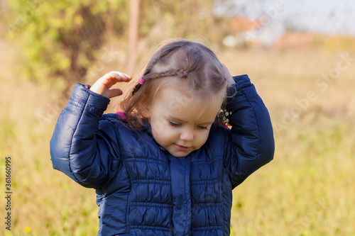 Obraz na płótnie child in nature w salonie