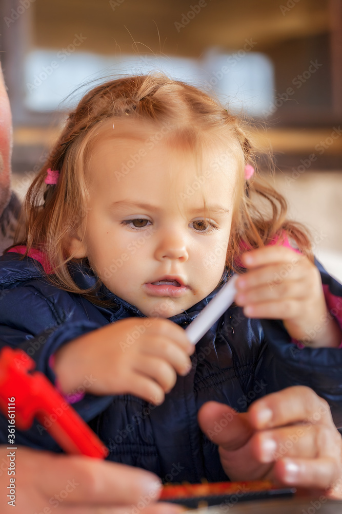 a child in a game