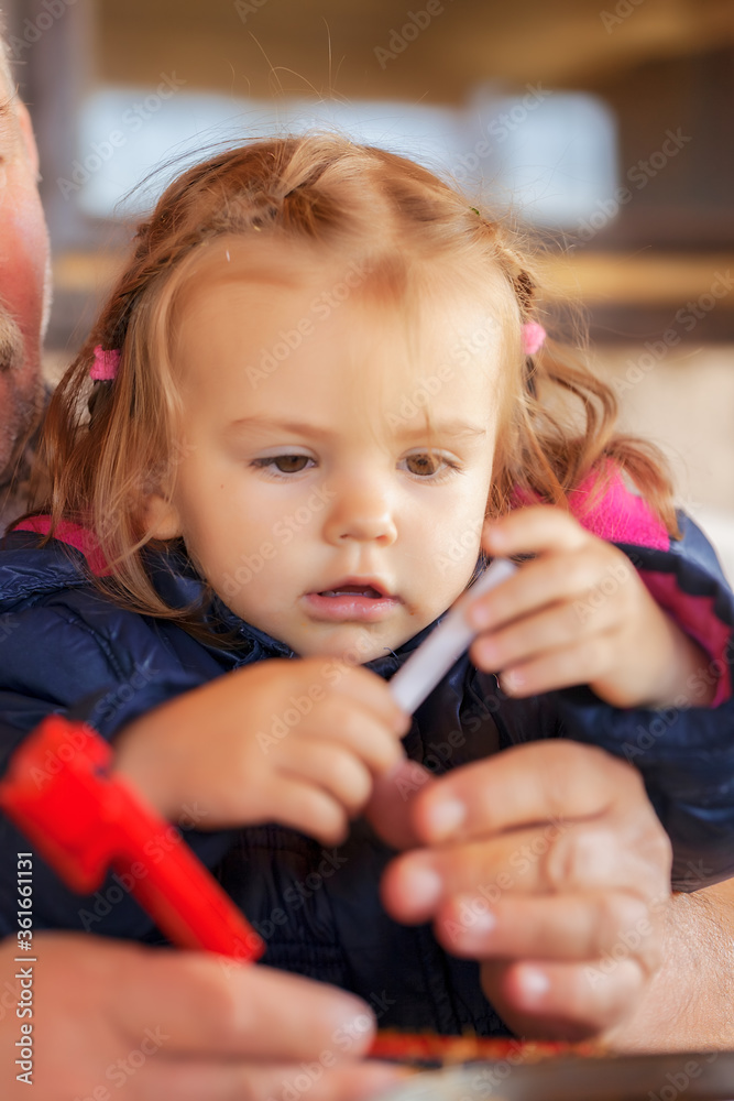 a child in a game