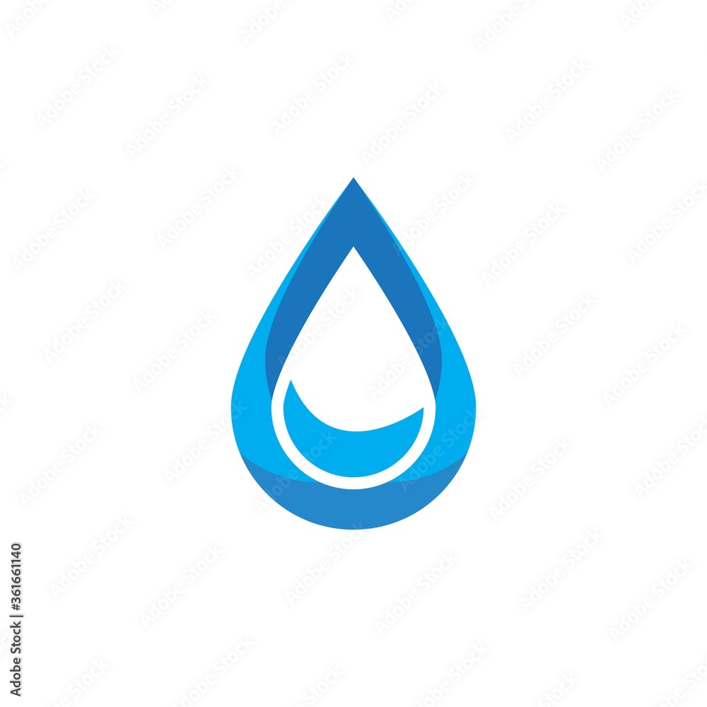 Water drop Logo Water drop Logo