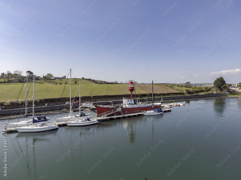 Fototapeta premium Boat in the harbour 