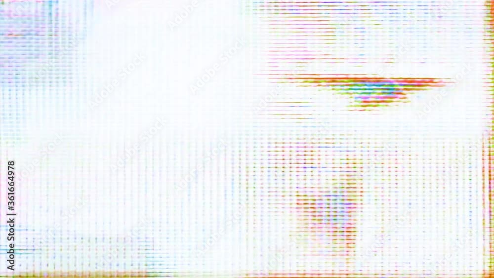 Video Background 2557: Device screen pixels fluctuate with color and video motion (Loop).