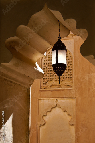 Interior of Jabrin (Jibreen, Jabreen, Gibreen) Castle, Oman photo