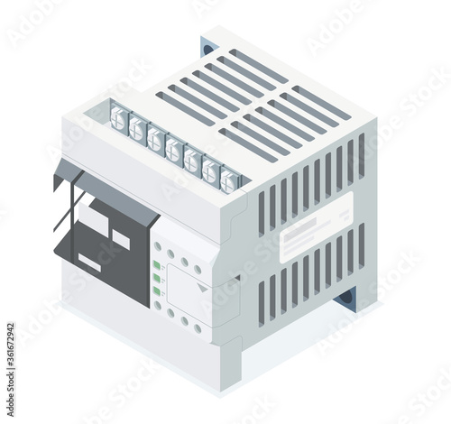 plc module isometric designed simple