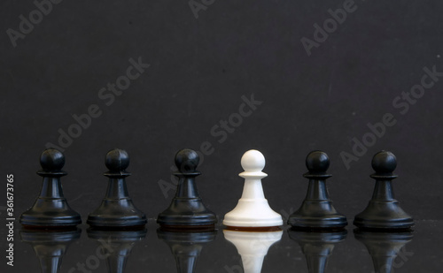 black and white chess 