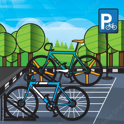 Bicycle parking