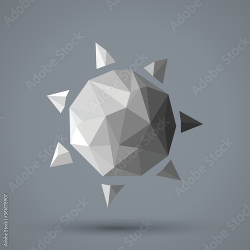 Faceted sun