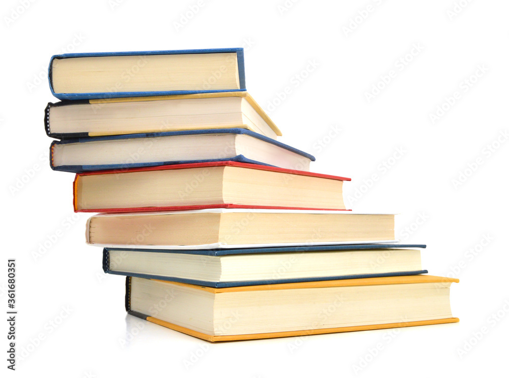 A pile of learning in class or back to school A pile of learning in class or back to school