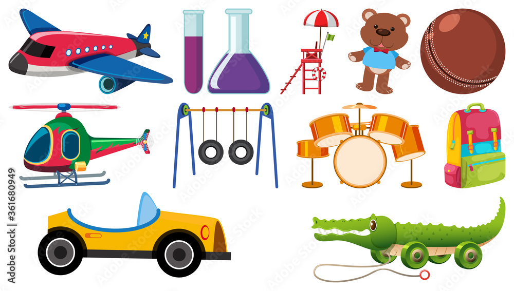 Set of children toys Set of children toys