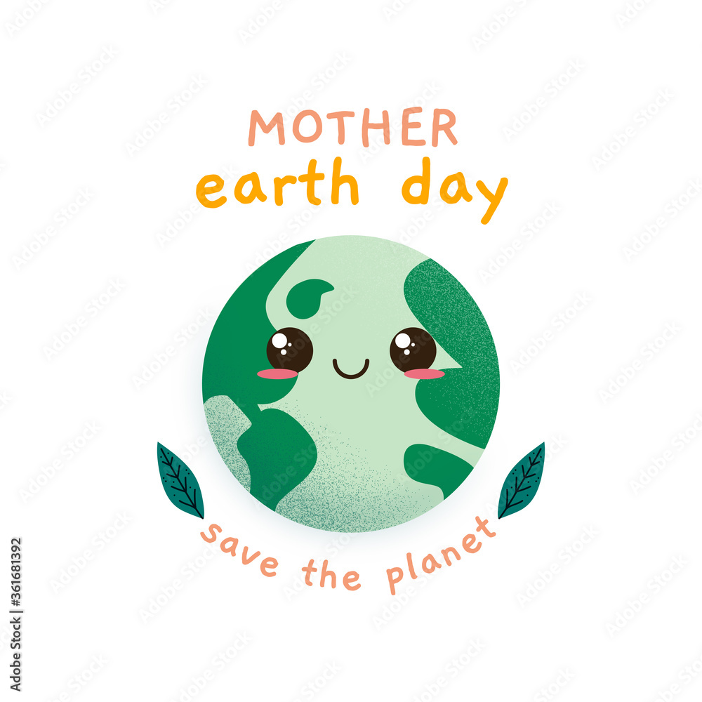 Happy mother earth day card