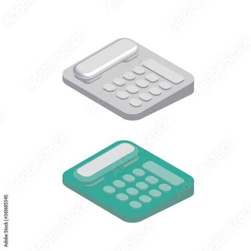 Isometric telephone