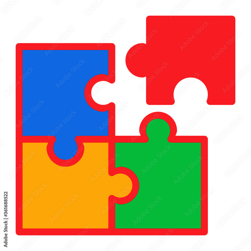 Puzzle. icon with flat style and perfect pixels. Suitable for website design, logos, applications and UI. Puzzle. icon with flat style and perfect pixels. Suitable for website design, logos, applications and UI.