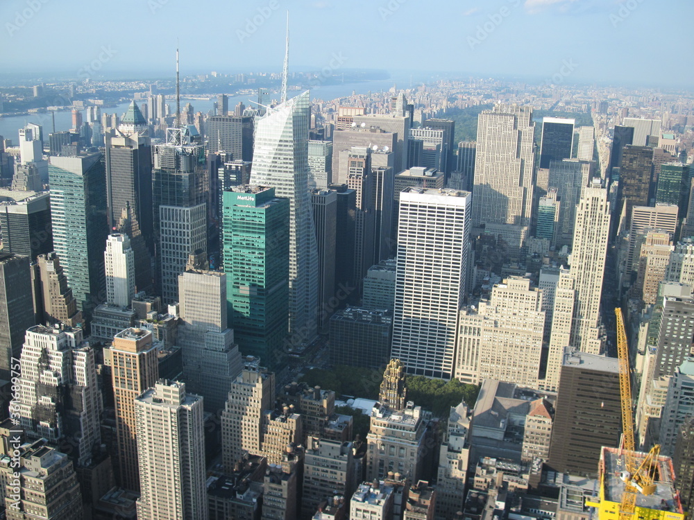 Obraz premium New York view from up