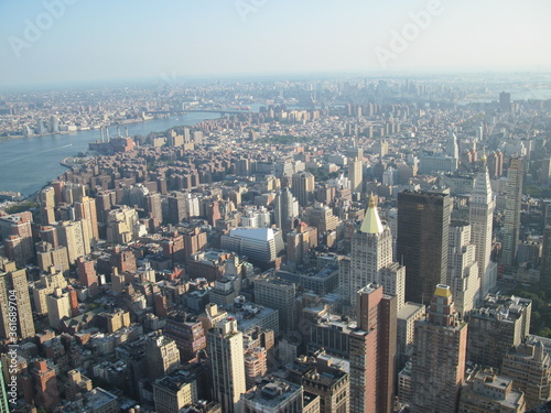 New York view from up