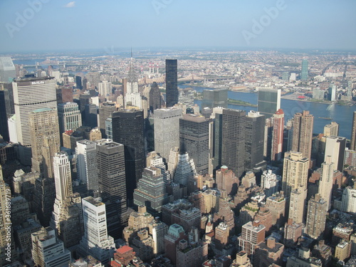 New York view from up