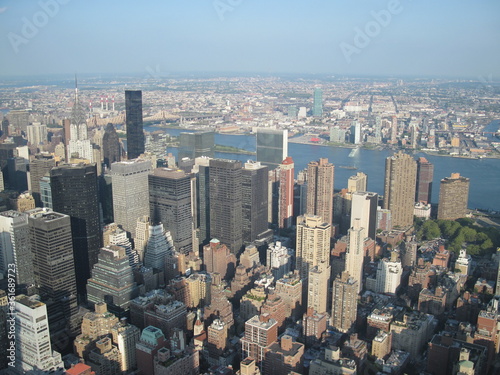 New York view from up