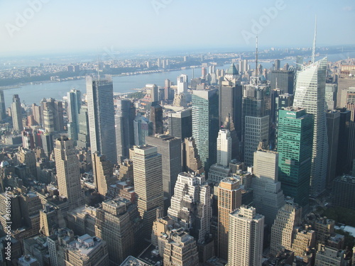 New York view from up