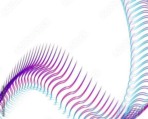 Abstract background blend wave line design for Wallpaper, Banner, Background, Card, Book Illustration, landing page
