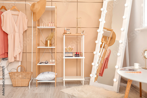 Stylish interior of modern ...