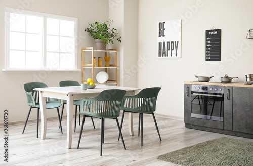Interior of stylish modern ...