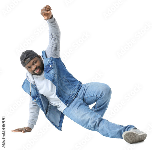 Male African-American hip-h...