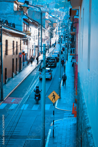 street in the city in the afternoon © Luis