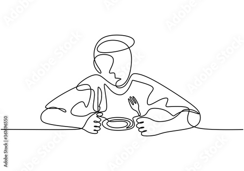 Continuous one line drawing...
