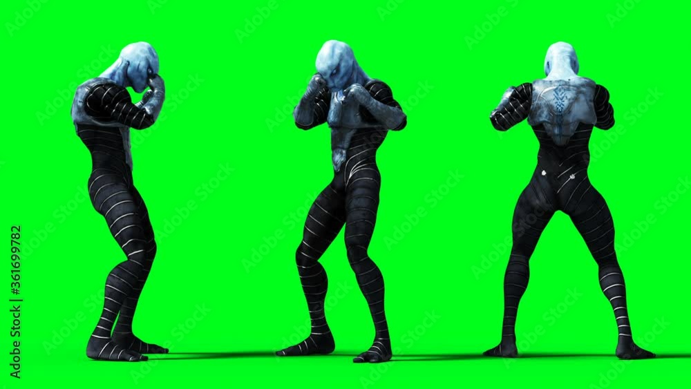 Military alien animation. Phisical, motion blur. Realistic 4k green screen animation. Military alien animation. Phisical, motion blur. Realistic 4k green screen animation.