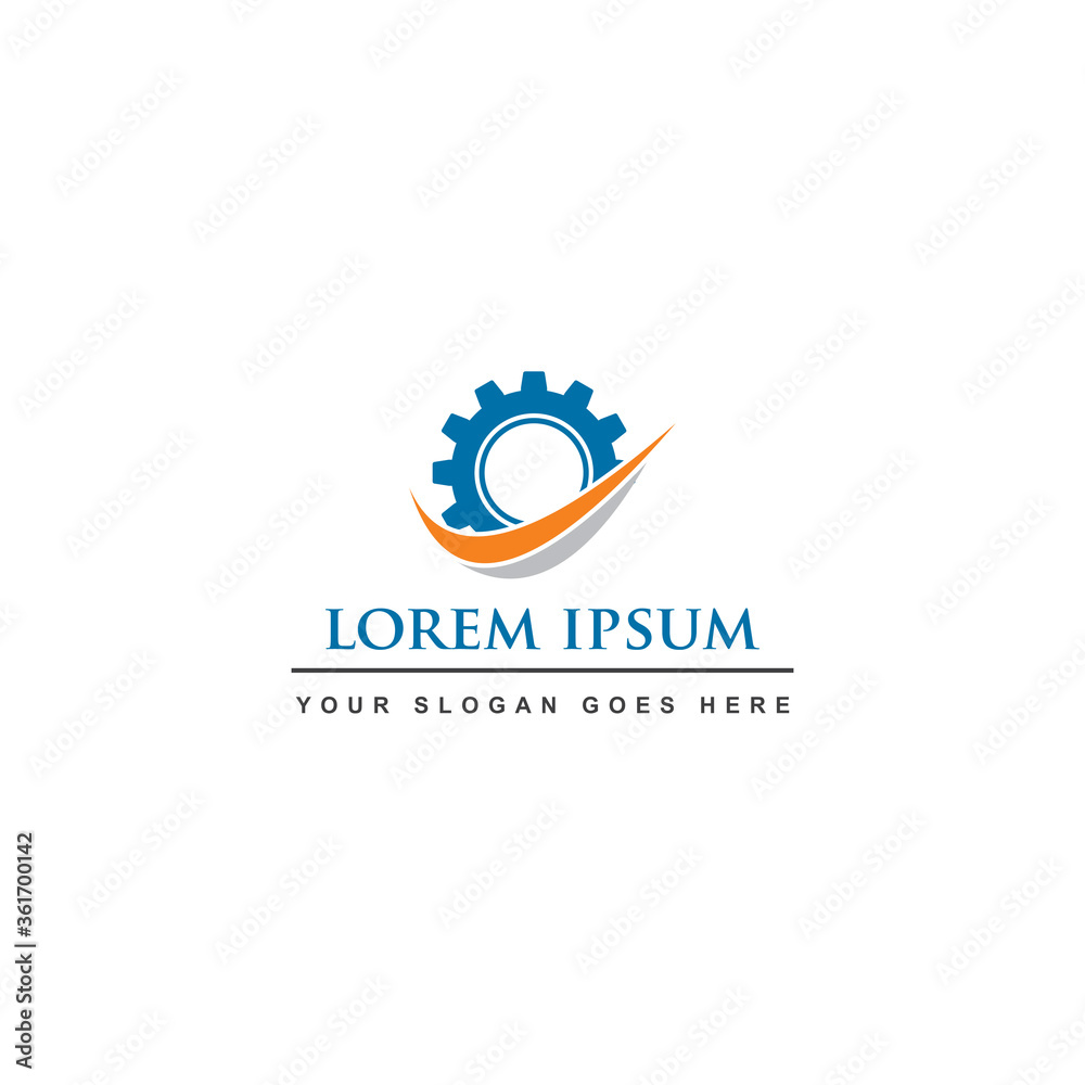 engineering industry logo , mechanic logo