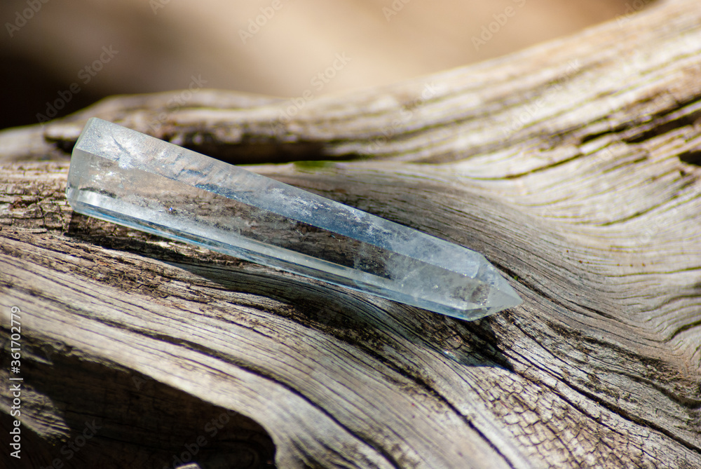 Fototapeta premium Quartz crystal. Zen Harmony.