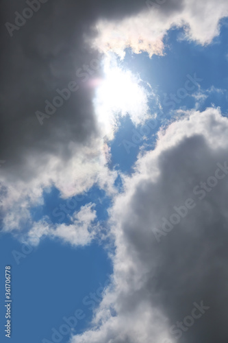 View of beautiful sky with clouds