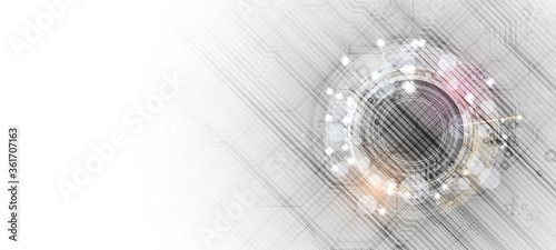 Software development abstract technology code and script background