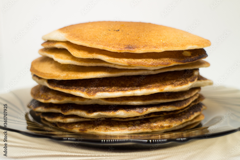 stack of pancakes on a plate stack of pancakes on a plate