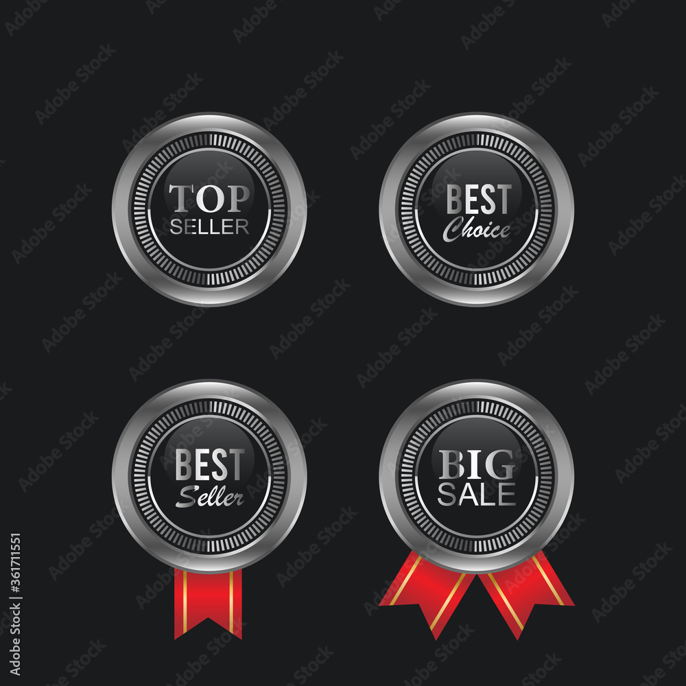 set of quality badges and labels set of quality badges and labels