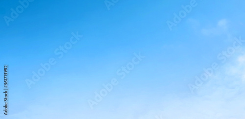 blue sky with beautiful natural white clouds 