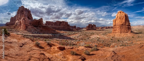 Sandstone Towers Panorama