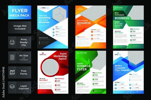 Corporate Business Flyer Template Design