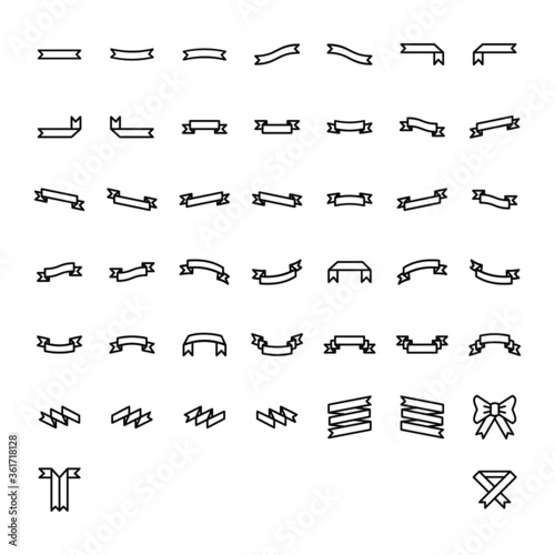 Ribbon Icon Set