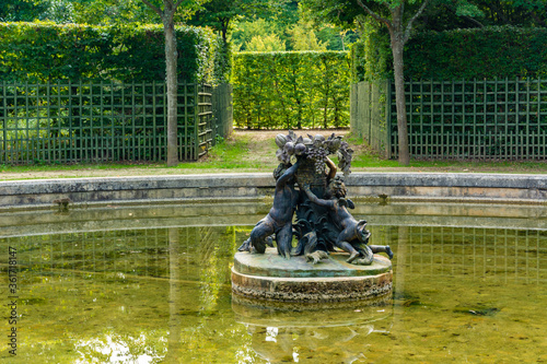 Fountain in The Grand Trianon