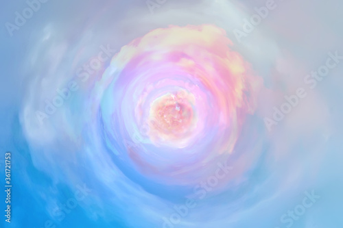 white clouds abstract sky, sky background art blurred glowing
