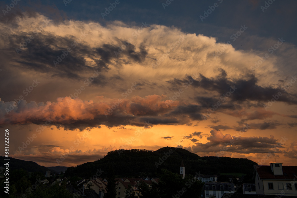 Fototapeta premium Abendrot