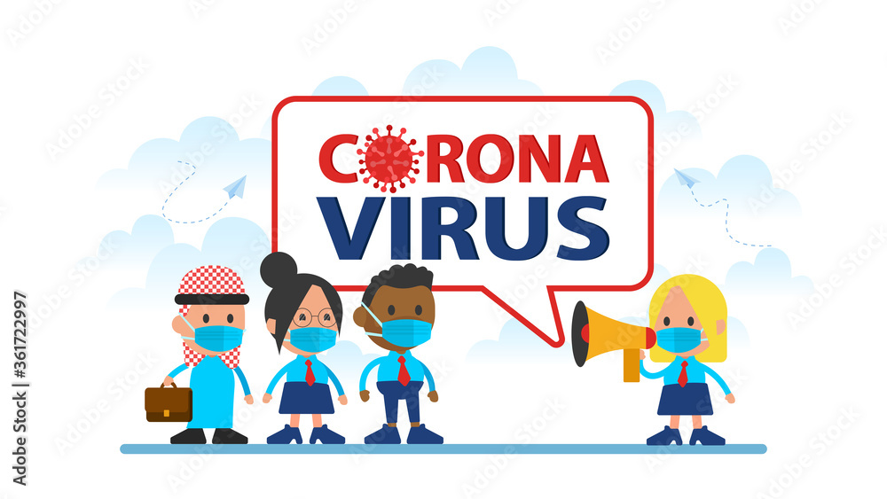 News of Coronavirus. Briefing on the danger of virus infection.
News of Coronavirus. Briefing on the danger of virus infection.