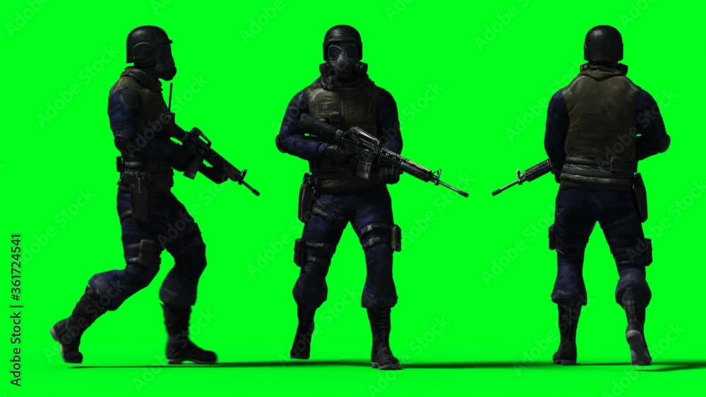 Military soldier animation. Phisical, motion, blur. Realistic 4k animation. Green screen Military soldier animation. Phisical, motion, blur. Realistic 4k animation. Green screen