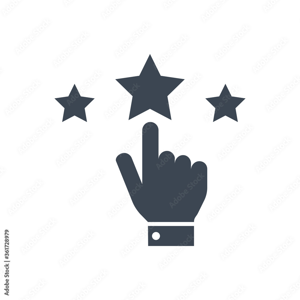Reputation Related Vector Glyph Icon. Isolated on White Background. Vector Illustration. Reputation Related Vector Glyph Icon. Isolated on White Background. Vector Illustration.