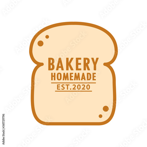 Bread vector. bread symbol. wallpaper. free space for text. bread logo design.